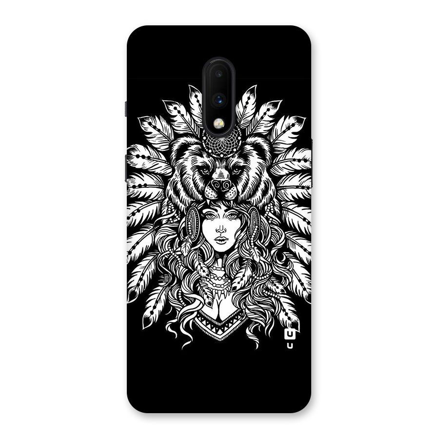 Girl Pattern Art Back Case for OnePlus 7