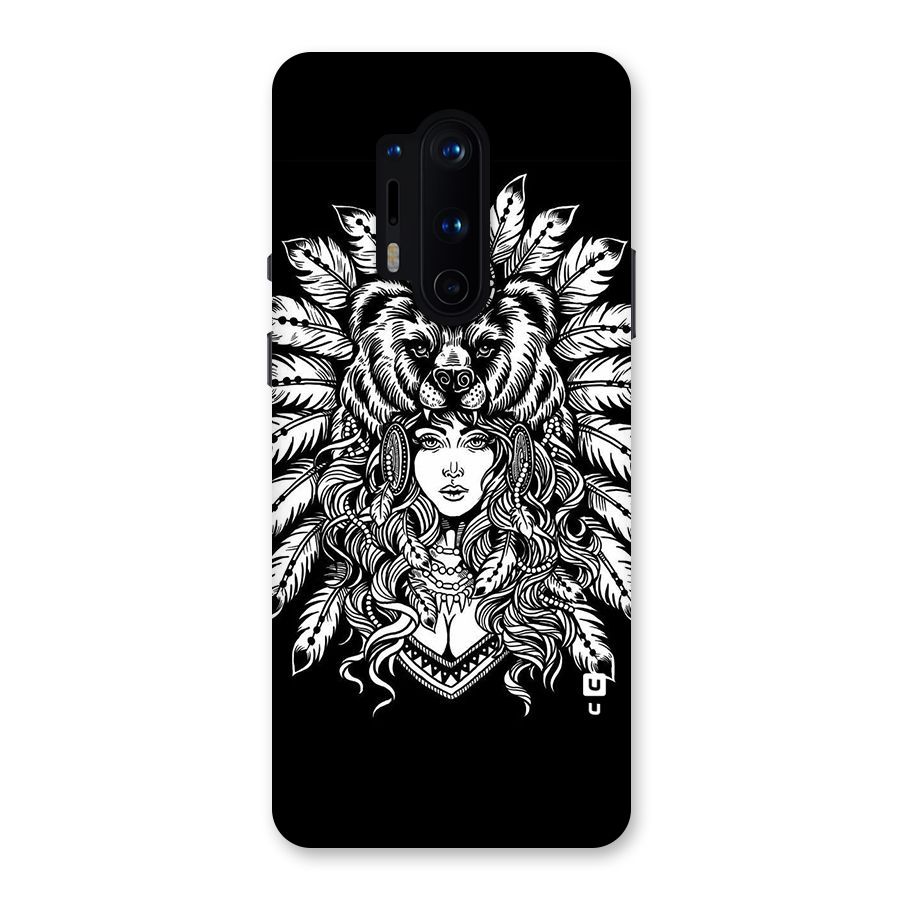 Girl Pattern Art Back Case for OnePlus 8 Pro