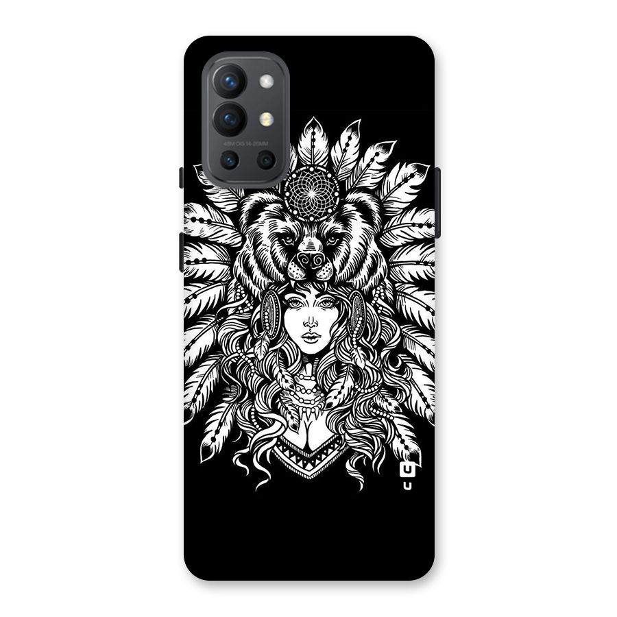 Girl Pattern Art Back Case for OnePlus 9R