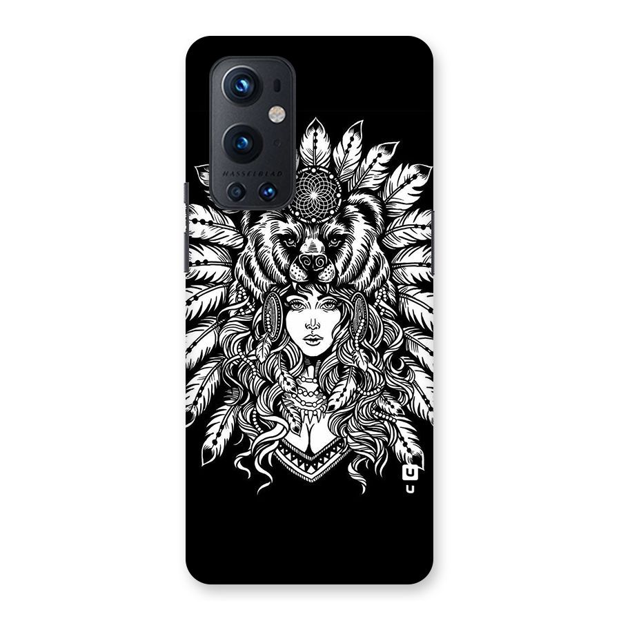 Girl Pattern Art Back Case for OnePlus 9 Pro