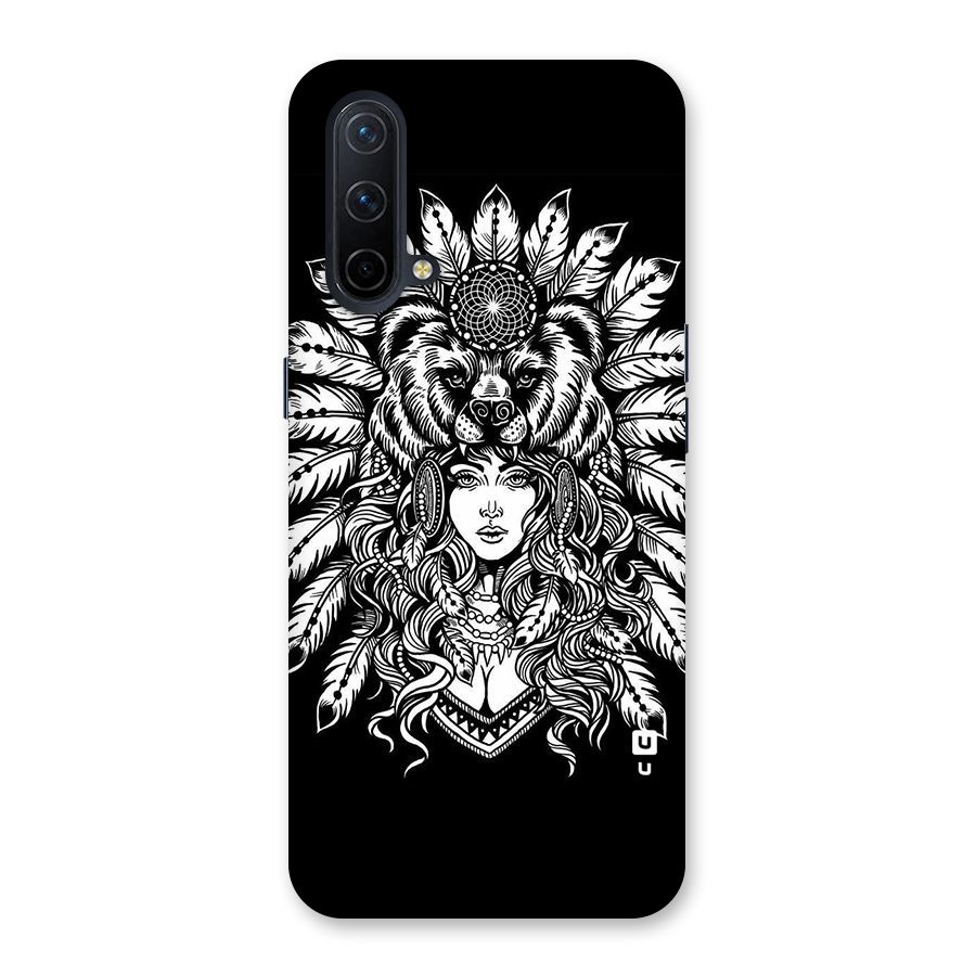 Girl Pattern Art Back Case for OnePlus Nord CE 5G