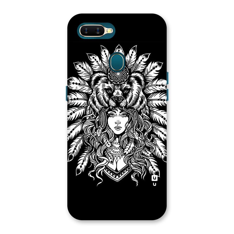 Girl Pattern Art Back Case for Oppo A11k
