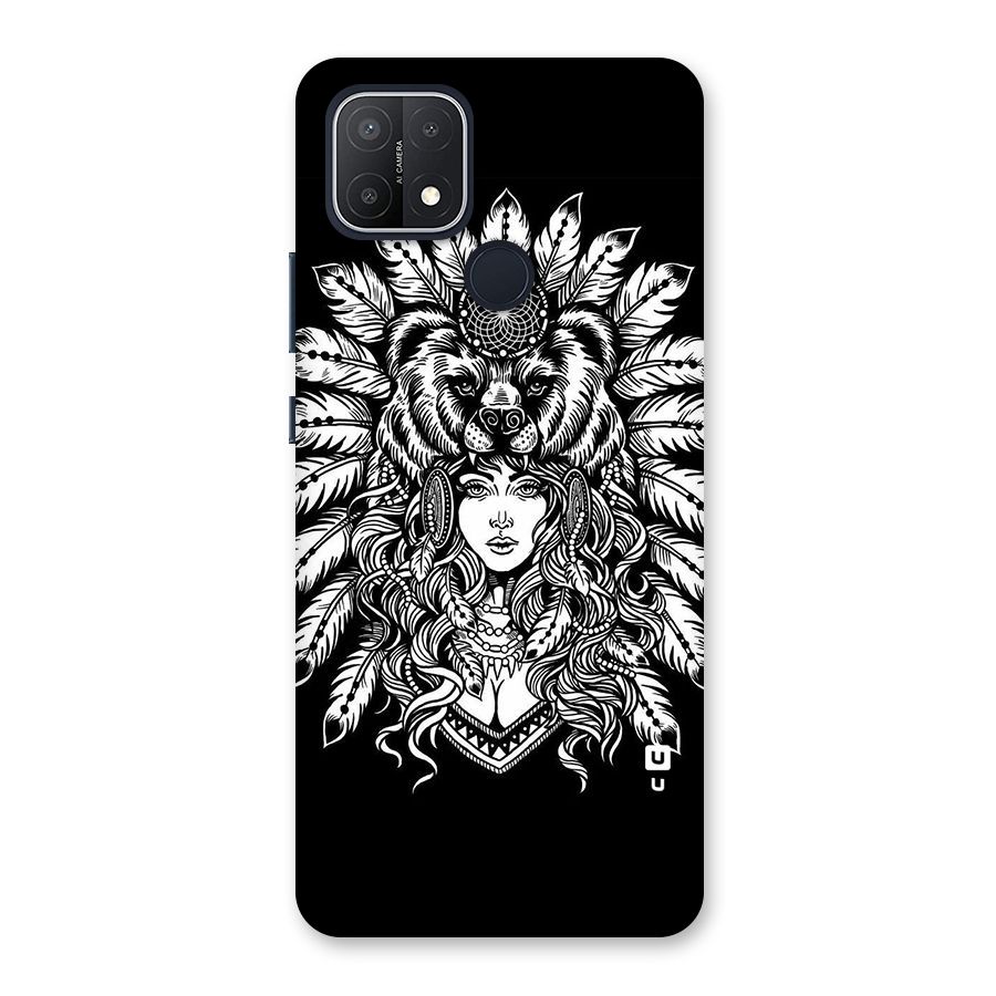 Girl Pattern Art Back Case for Oppo A15s