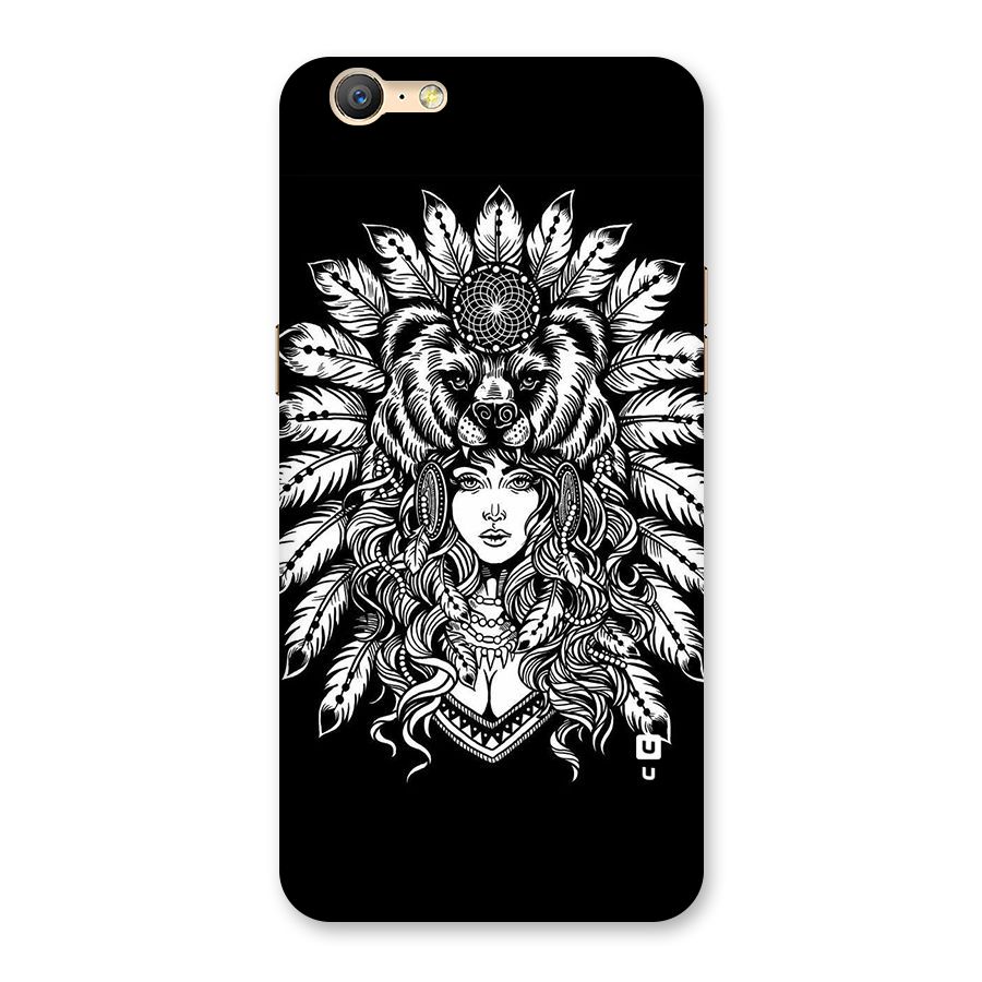 Girl Pattern Art Back Case for Oppo A39