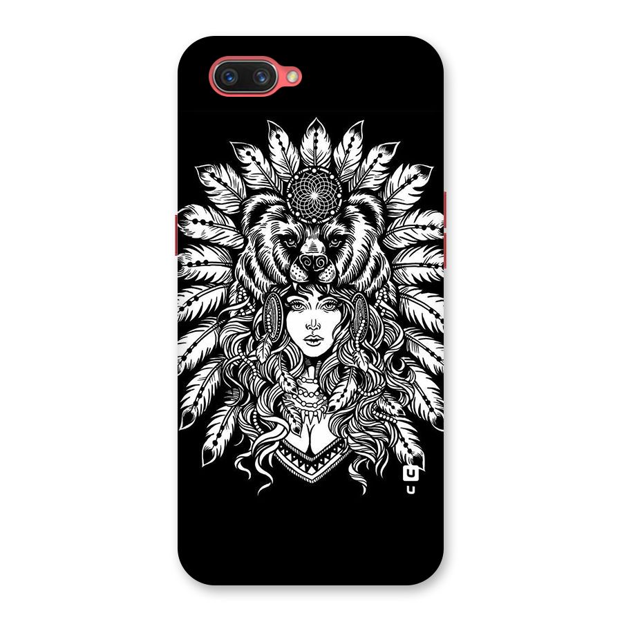 Girl Pattern Art Back Case for Oppo A3s