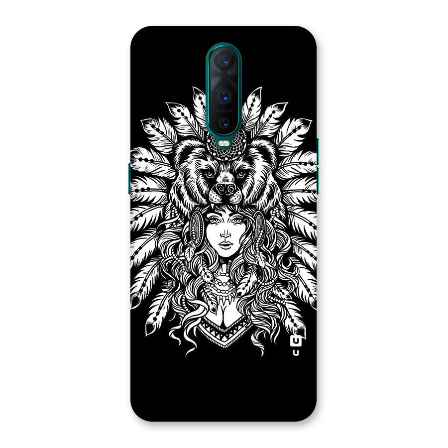 Girl Pattern Art Back Case for Oppo R17 Pro