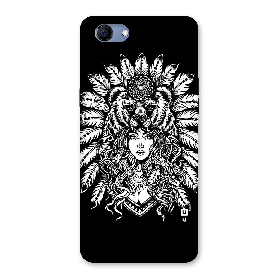 Girl Pattern Art Back Case for Oppo Realme 1