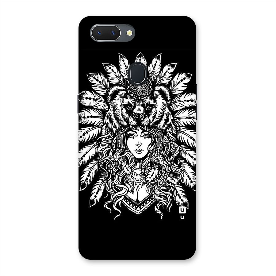 Girl Pattern Art Back Case for Oppo Realme 2
