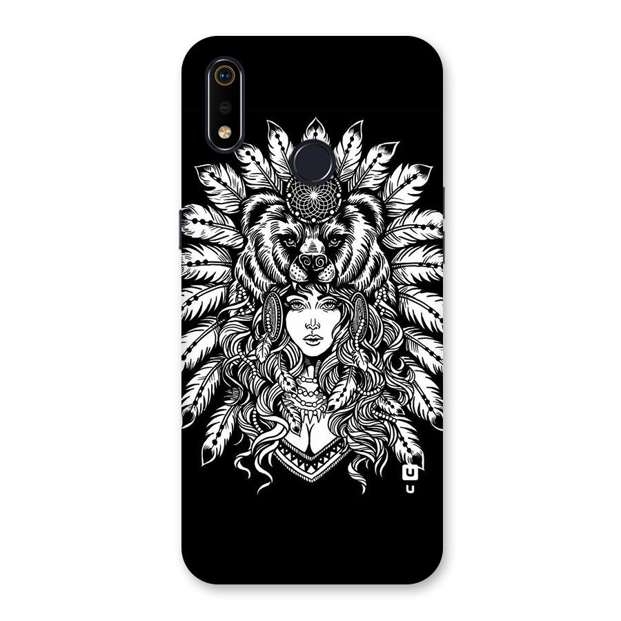 Girl Pattern Art Back Case for Realme 3i