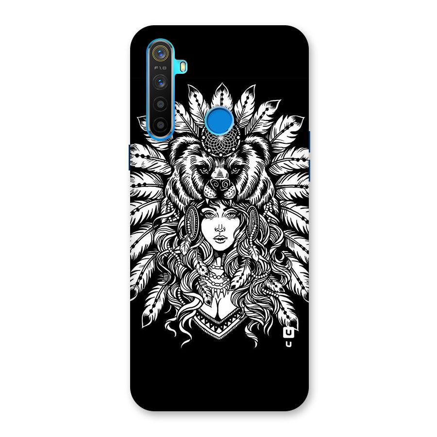 Girl Pattern Art Back Case for Realme 5s
