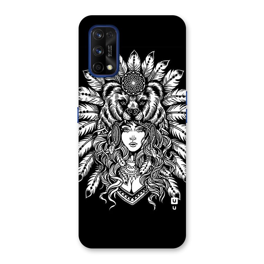Girl Pattern Art Back Case for Realme 7 Pro