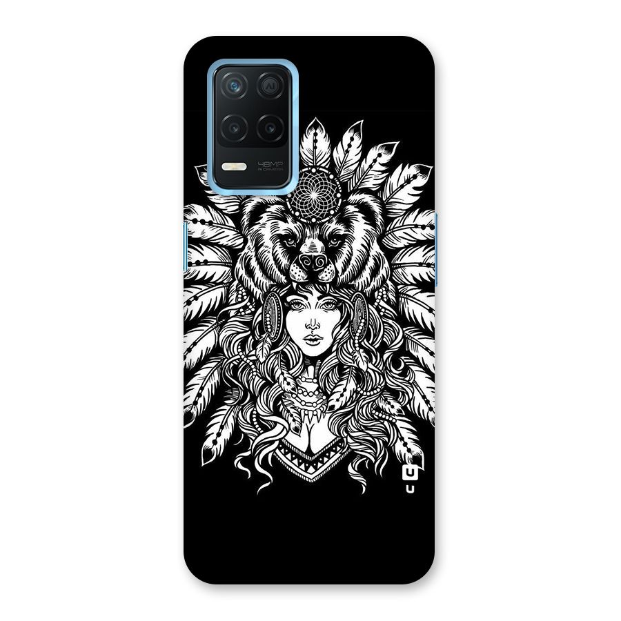 Girl Pattern Art Back Case for Realme 8s 5G