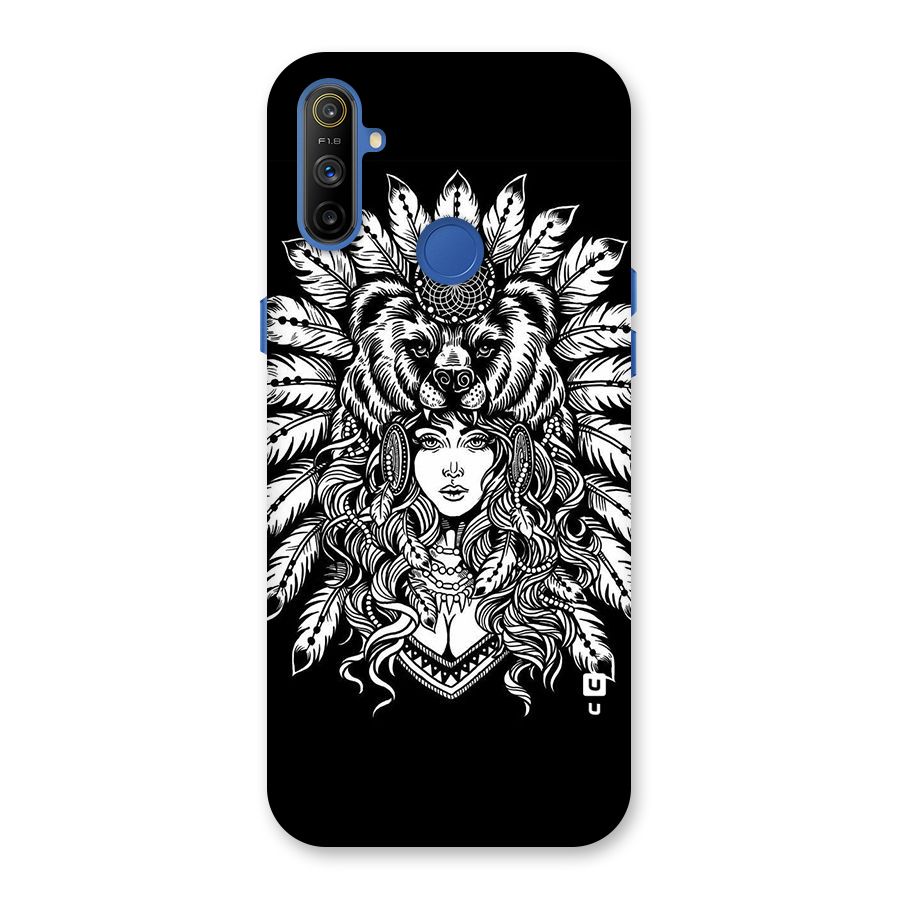 Girl Pattern Art Back Case for Realme Narzo 10A