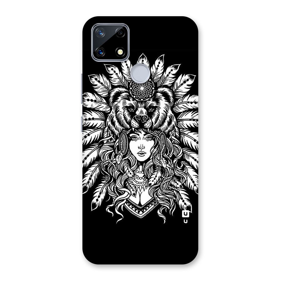 Girl Pattern Art Back Case for Realme Narzo 20