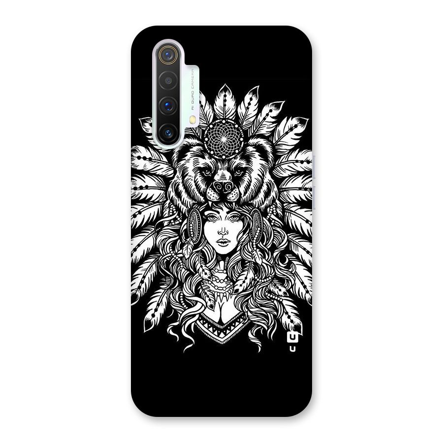Girl Pattern Art Back Case for Realme X3
