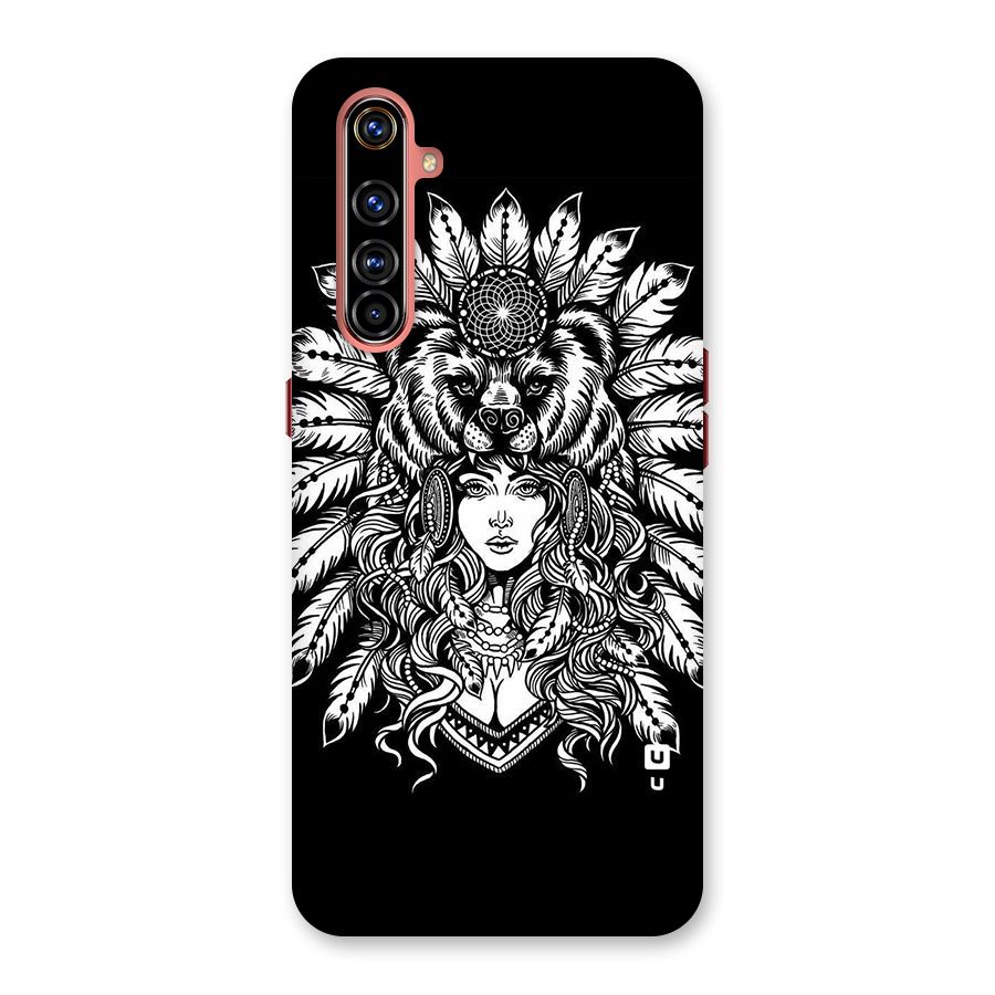 Girl Pattern Art Back Case for Realme X50 Pro