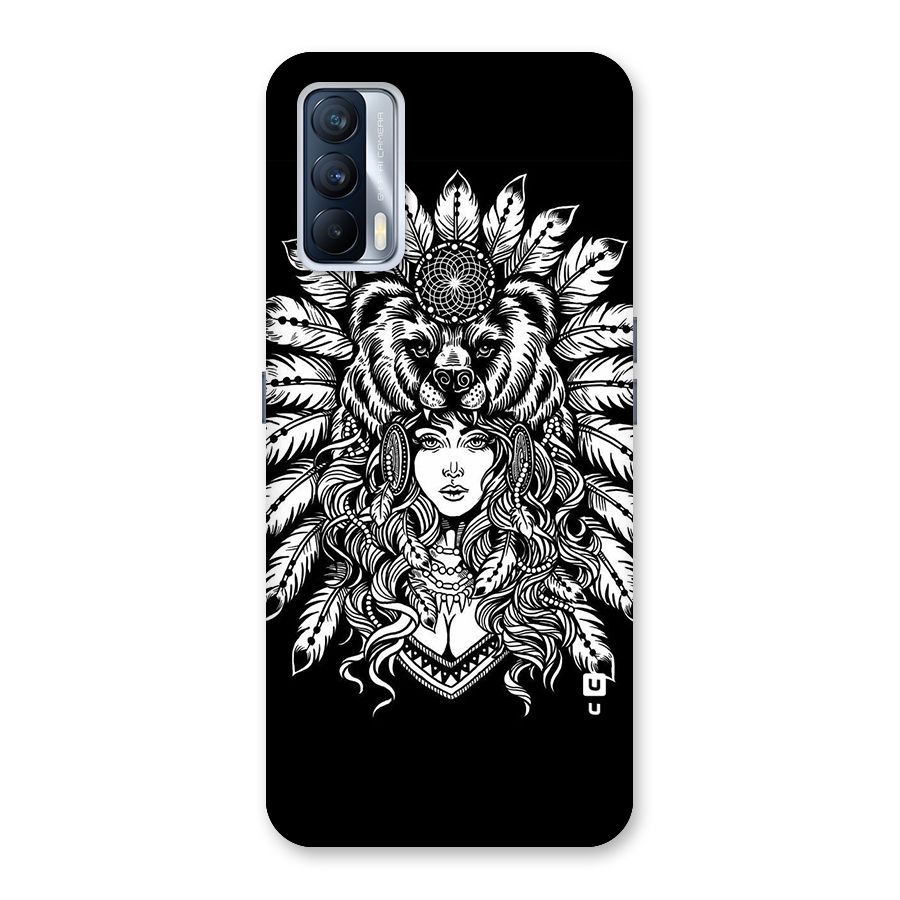 Girl Pattern Art Back Case for Realme X7