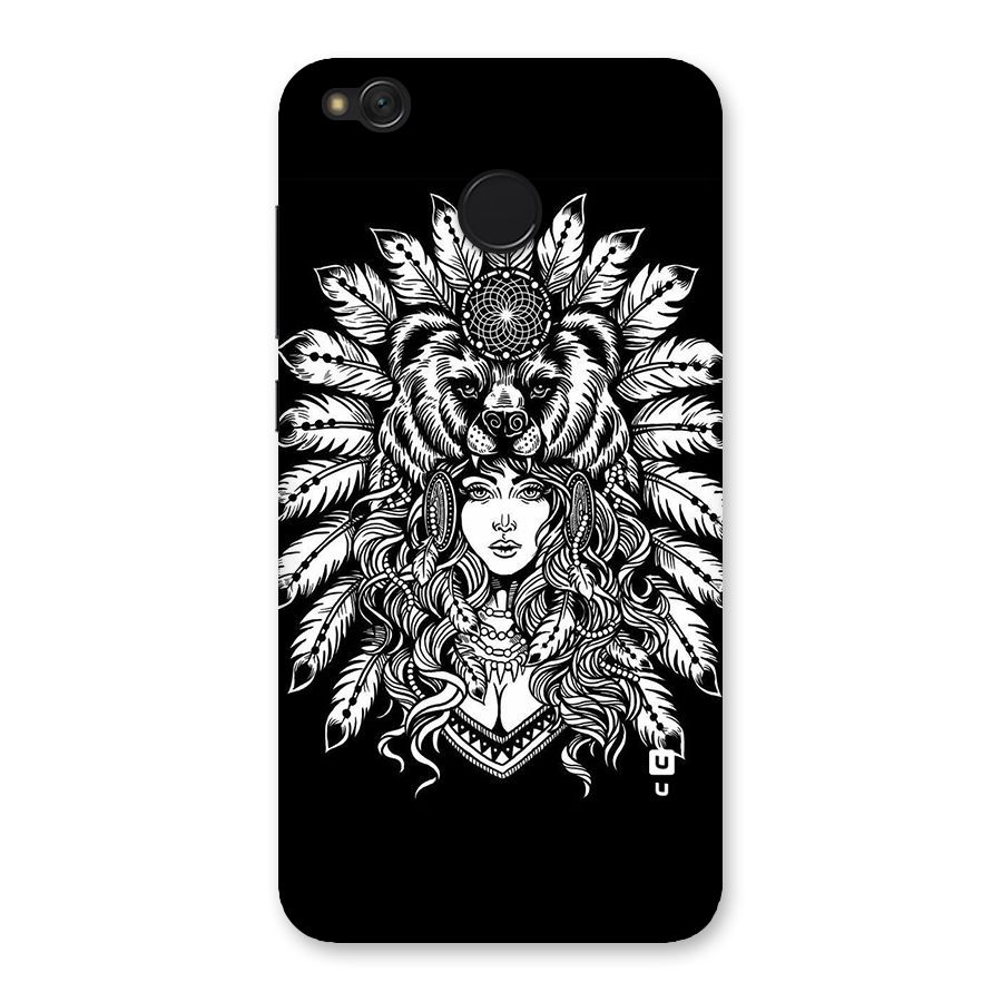 Girl Pattern Art Back Case for Redmi 4