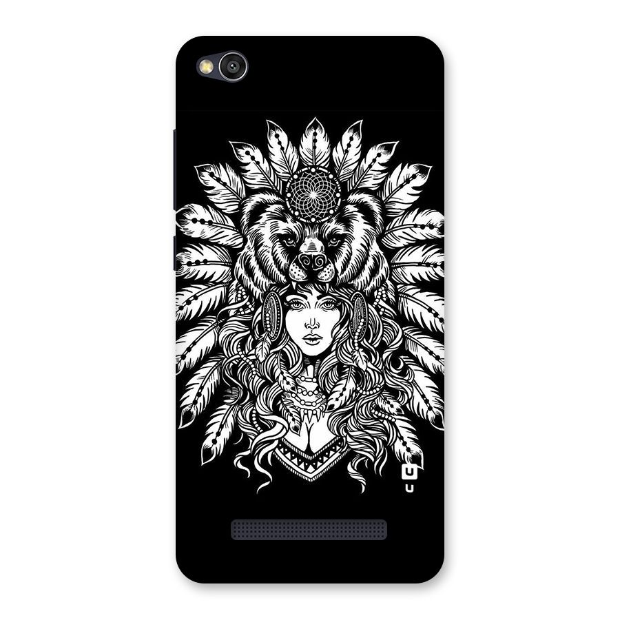 Girl Pattern Art Back Case for Redmi 4A