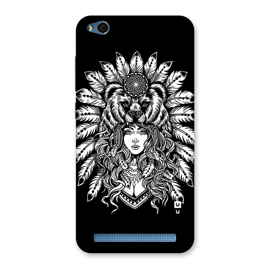 Girl Pattern Art Back Case for Redmi 5A