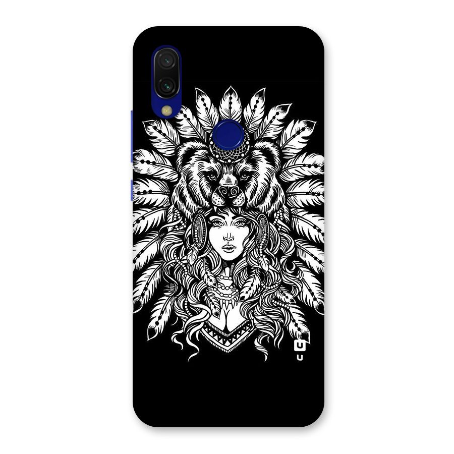 Girl Pattern Art Back Case for Redmi 7