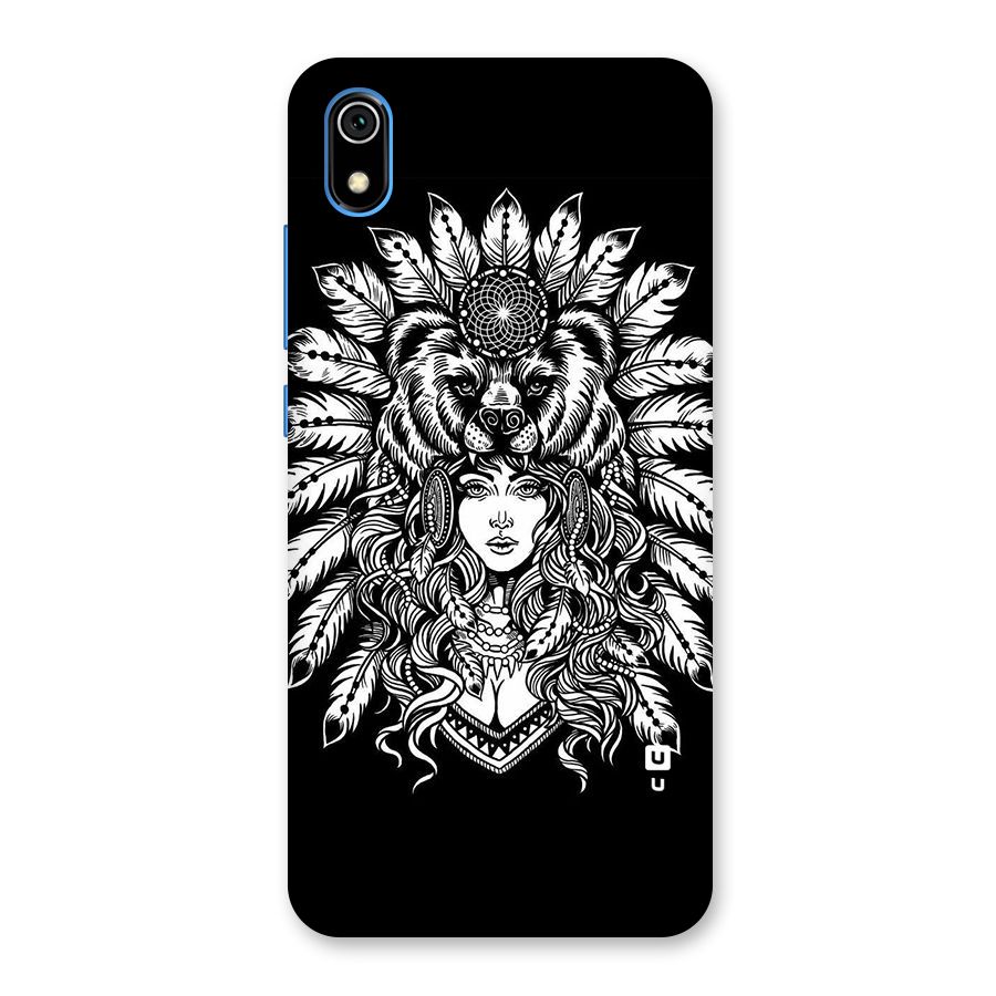 Girl Pattern Art Back Case for Redmi 7A