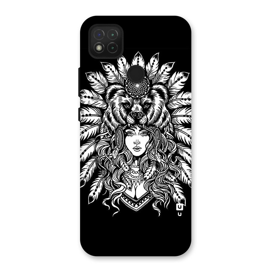 Girl Pattern Art Back Case for Redmi 9C