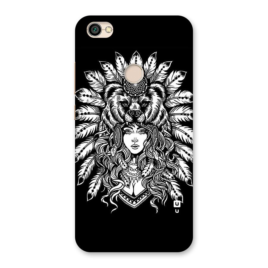Girl Pattern Art Back Case for Redmi Y1 2017