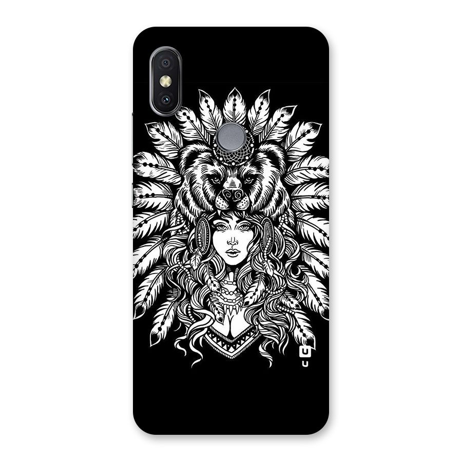 Girl Pattern Art Back Case for Redmi Y2