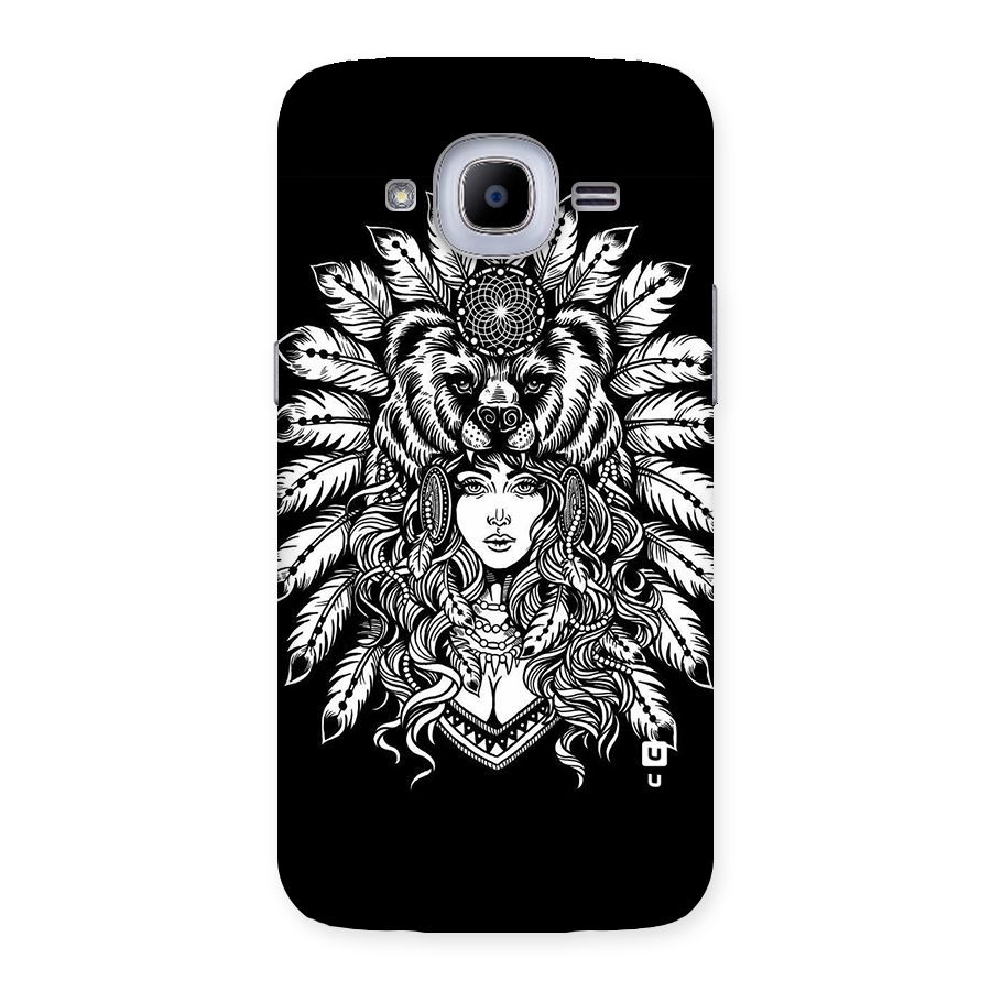 Girl Pattern Art Back Case for Samsung Galaxy J2 2016