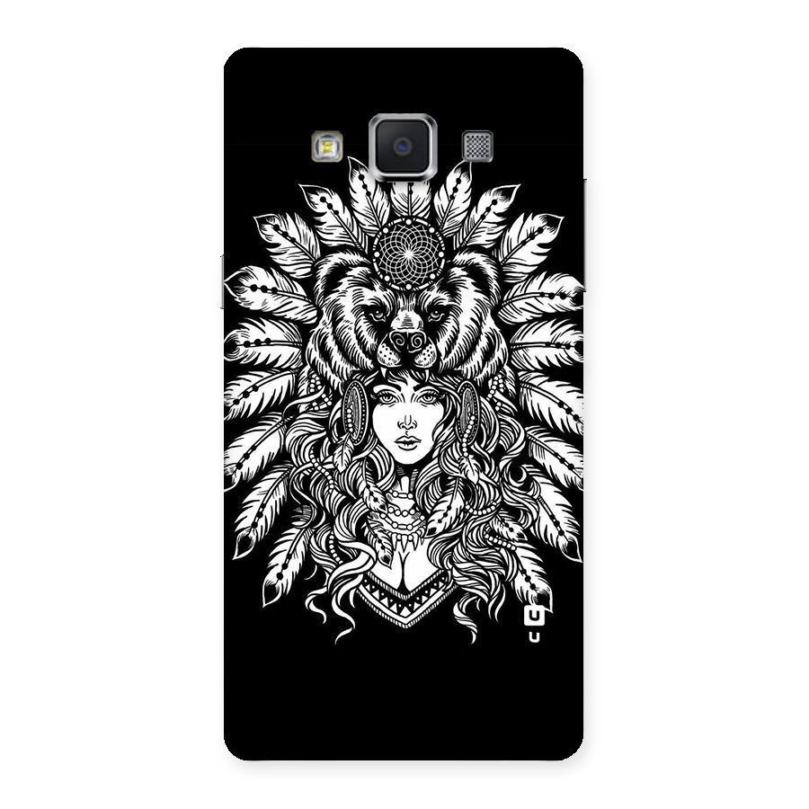 Girl Pattern Art Back Case for Samsung Galaxy A5