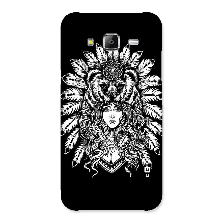 Girl Pattern Art Back Case for Samsung Galaxy J5