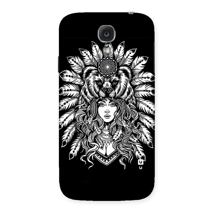 Girl Pattern Art Back Case for Samsung Galaxy S4