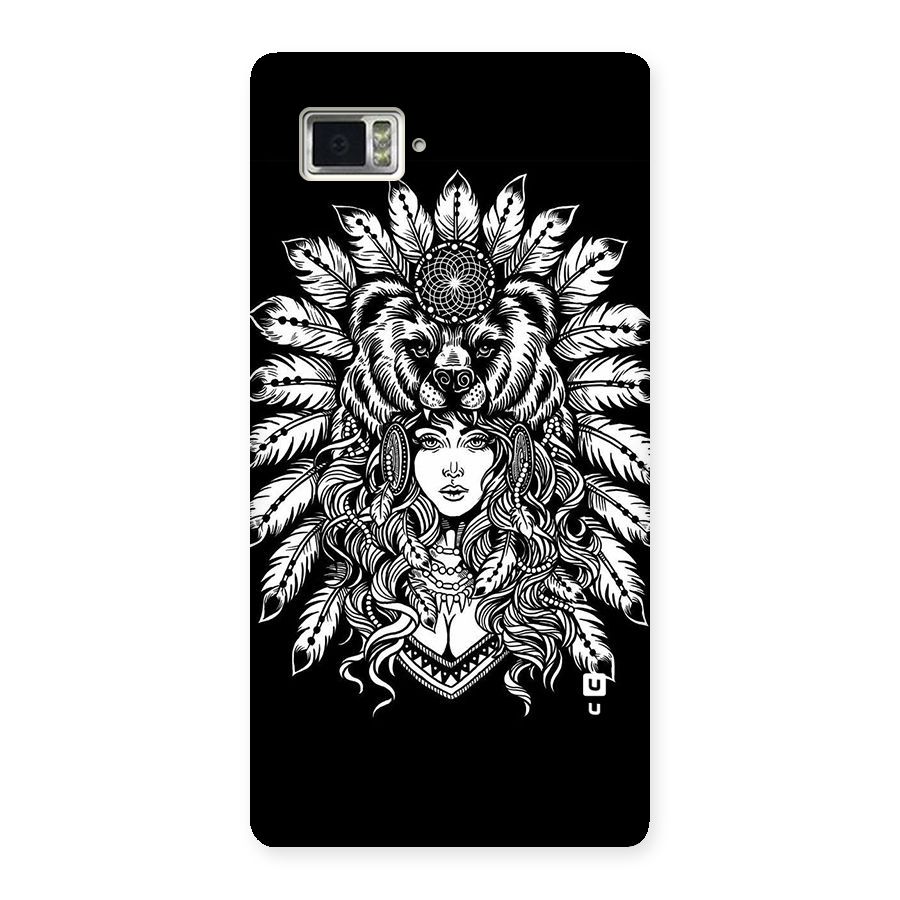 Girl Pattern Art Back Case for Vibe Z2 Pro K920