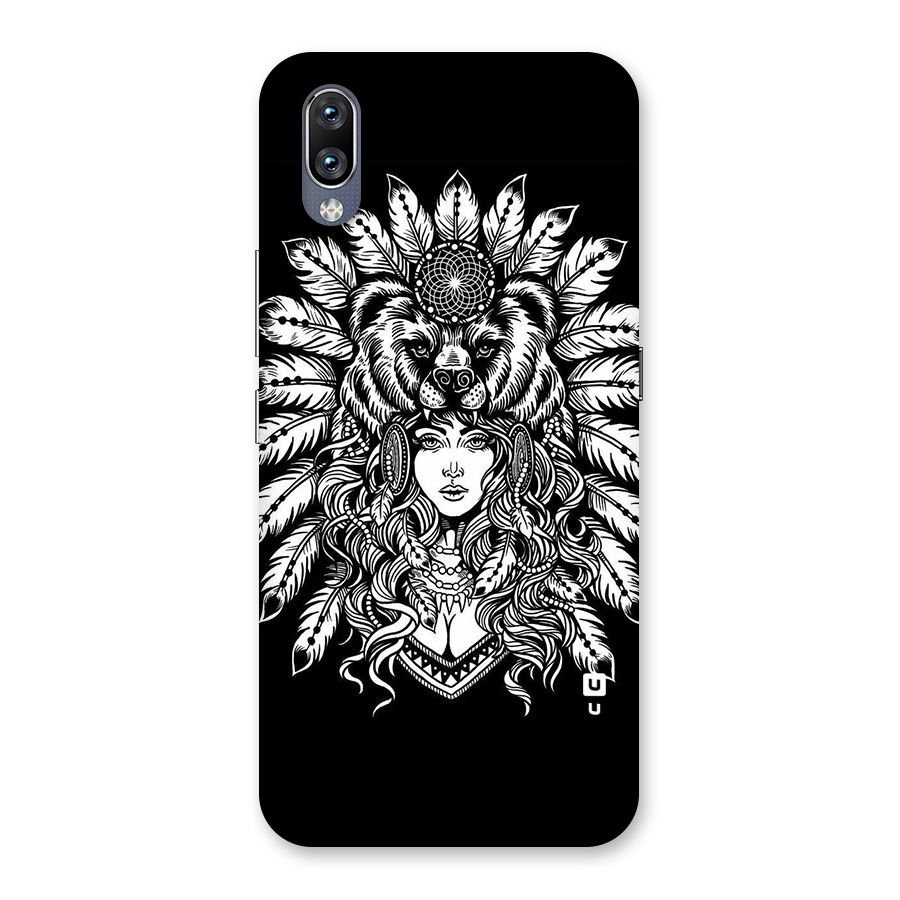 Girl Pattern Art Back Case for Vivo NEX