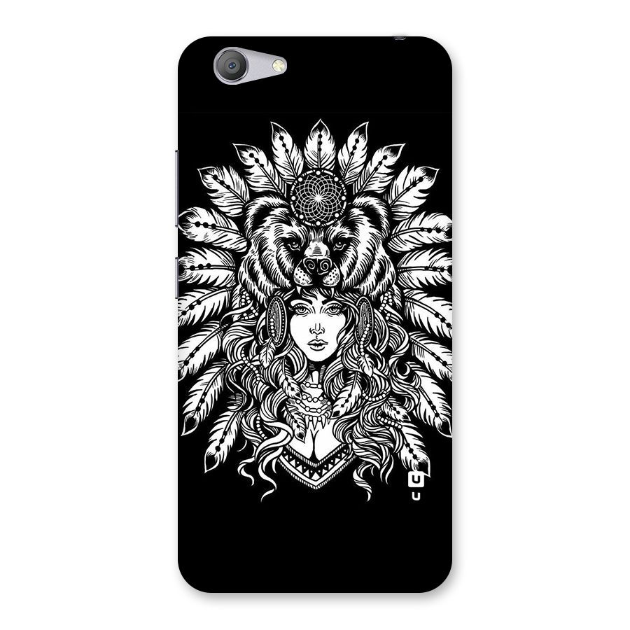 Girl Pattern Art Back Case for Vivo Y53