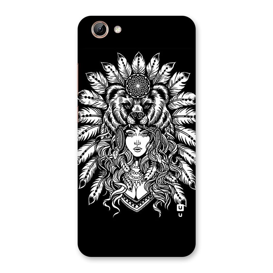 Girl Pattern Art Back Case for Vivo Y71