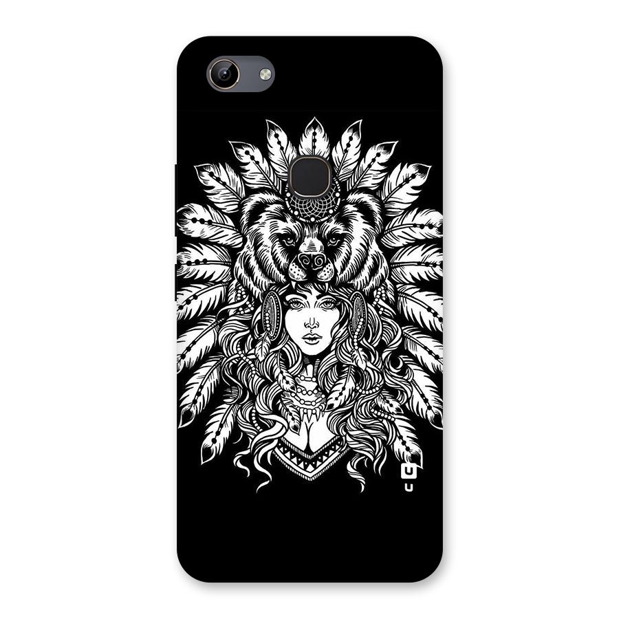 Girl Pattern Art Back Case for Vivo Y81