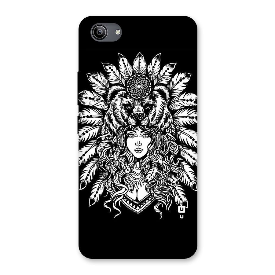 Girl Pattern Art Back Case for Vivo Y81i