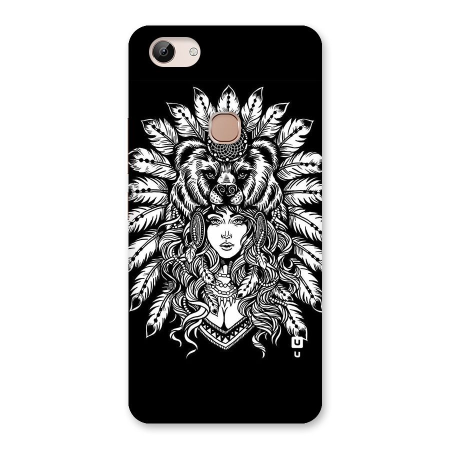 Girl Pattern Art Back Case for Vivo Y83