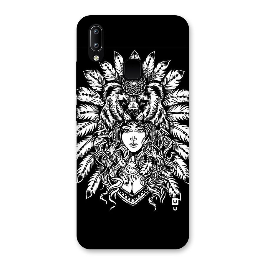 Girl Pattern Art Back Case for Vivo Y93