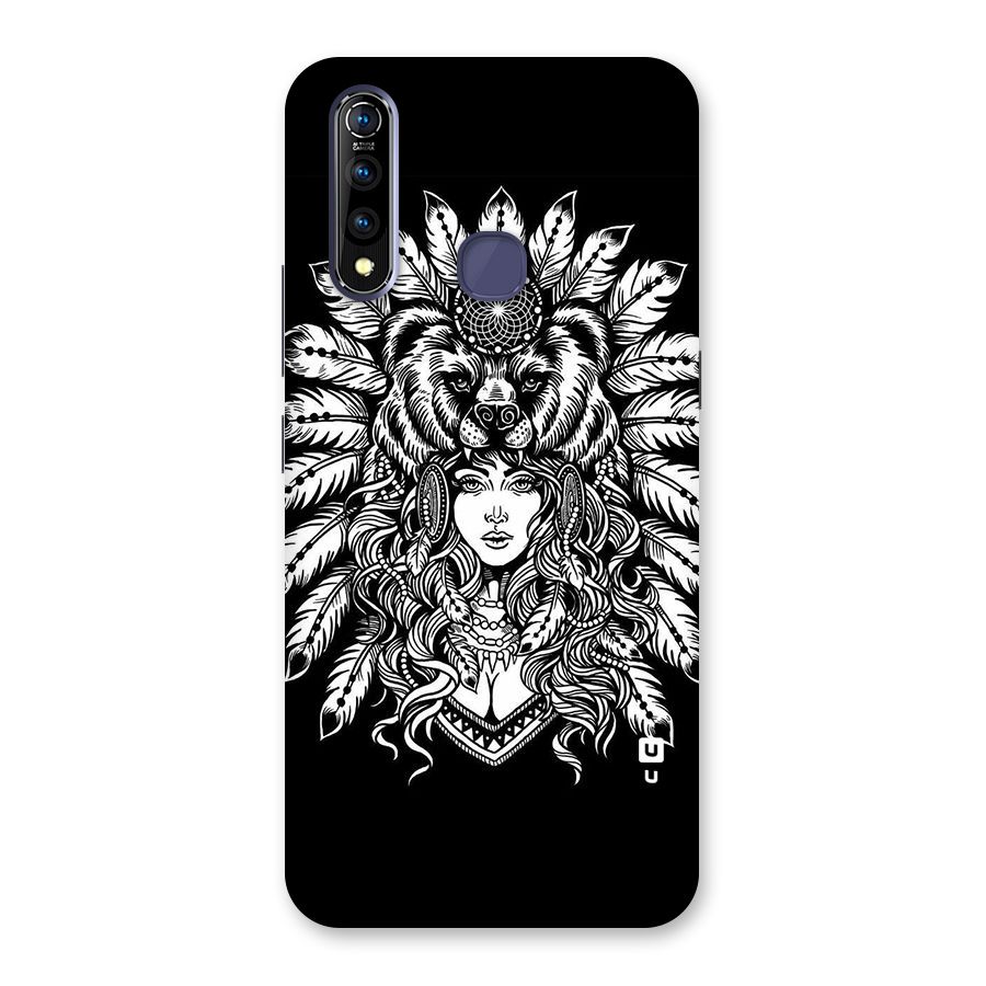 Girl Pattern Art Back Case for Vivo Z1 Pro