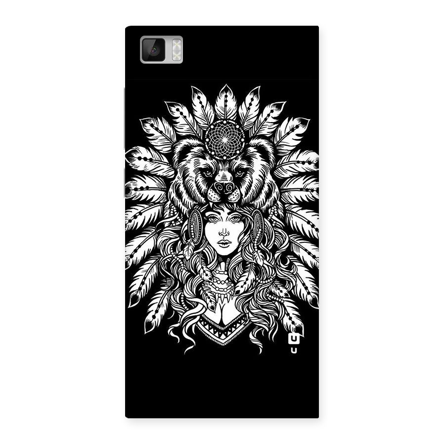 Girl Pattern Art Back Case for Xiaomi Mi3