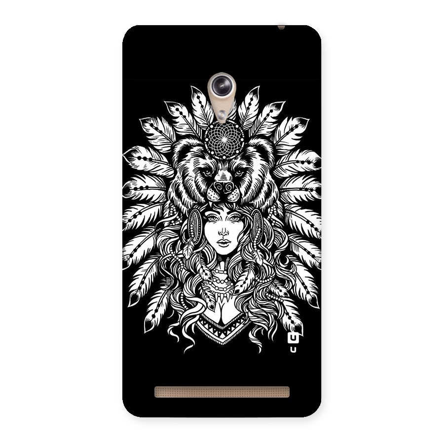 Girl Pattern Art Back Case for Zenfone 6