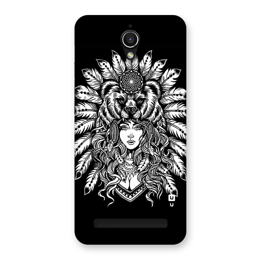 Girl Pattern Art Back Case for Zenfone Go
