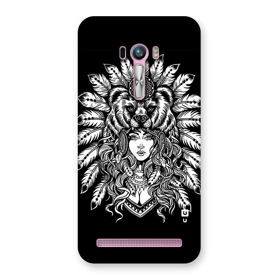 Girl Pattern Art Back Case for Zenfone Selfie