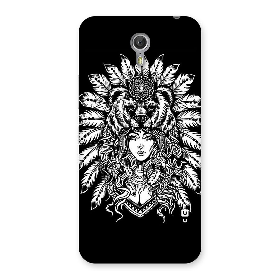 Girl Pattern Art Back Case for Zuk Z1