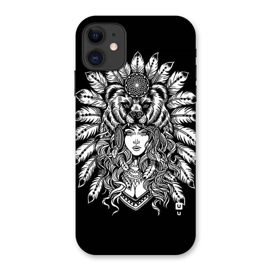 Girl Pattern Art Back Case for iPhone 11