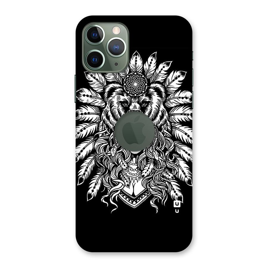 Girl Pattern Art Back Case for iPhone 11 Pro Logo  Cut