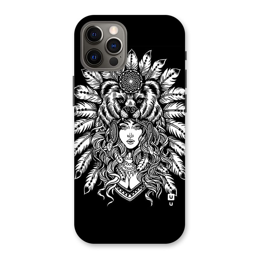 Girl Pattern Art Back Case for iPhone 12 Pro